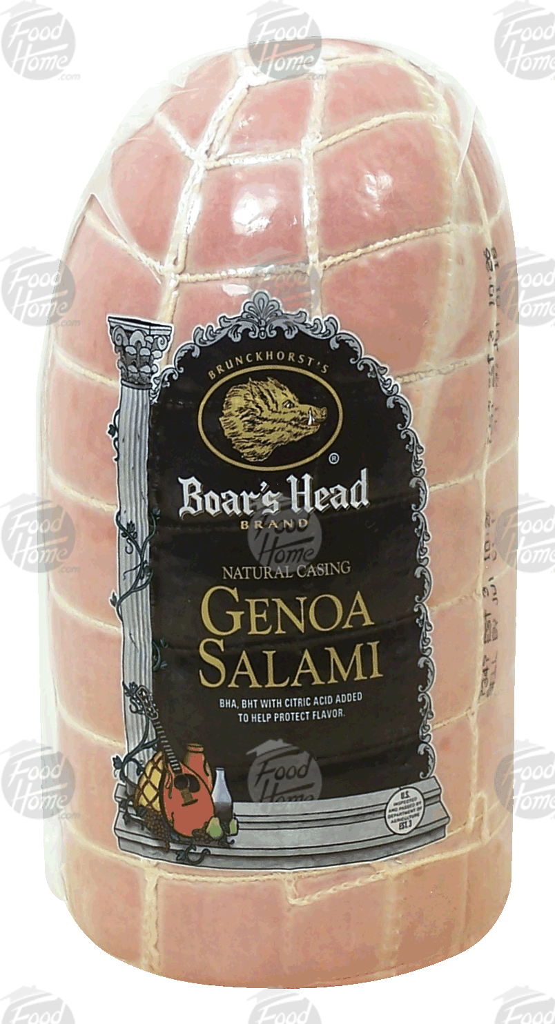 Boar's Head Brunckhorst's genoa salami, natural casing Full-Size Picture